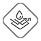 Water-Repellent Finish Icon